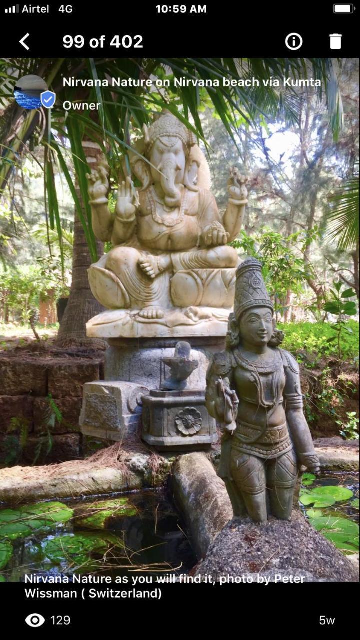 מלון גוקרנה Nirvana Nature מראה חיצוני תמונה